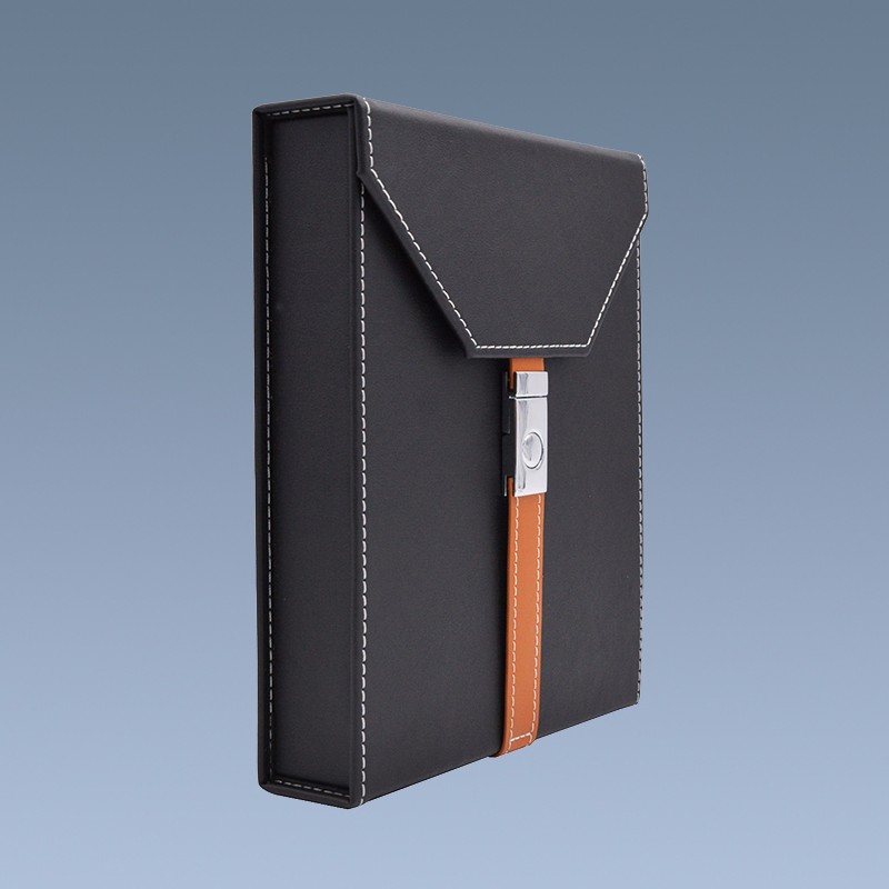 leather traveling cigar case WLH-0064 Details 3