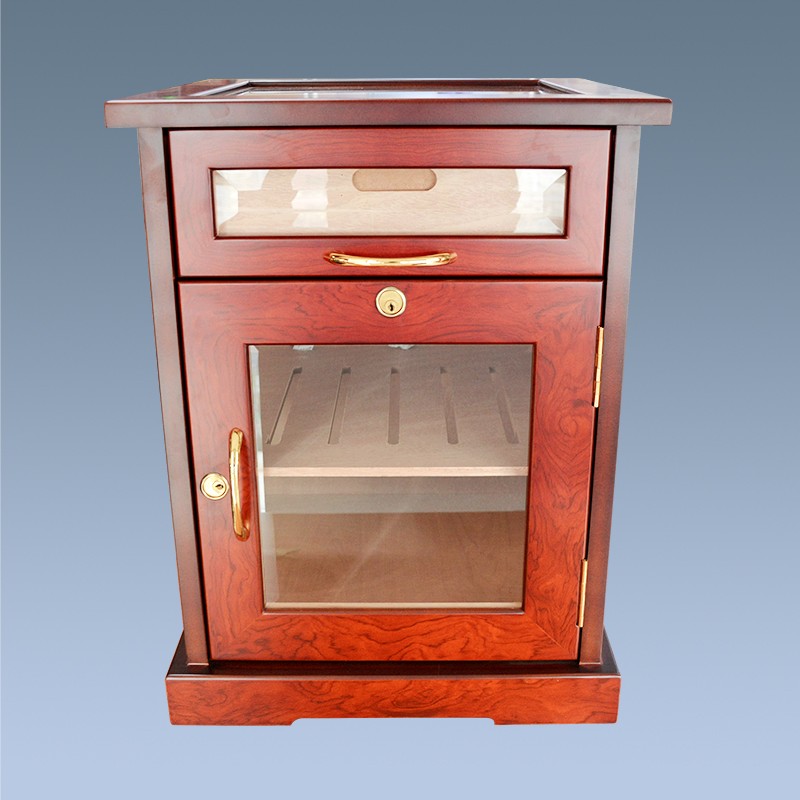  High Quality wooden cigar humidor cabinet 19