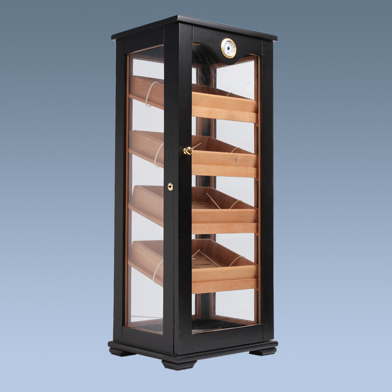 Hot Selling Large Humidor Cabinet Wooden Cedar Cigar Display Cabinet 3