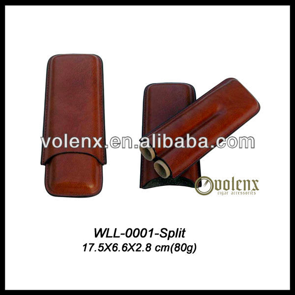 Luxury Commerical Gift and Premium Leather Cigar Case(BV&SGS) 7