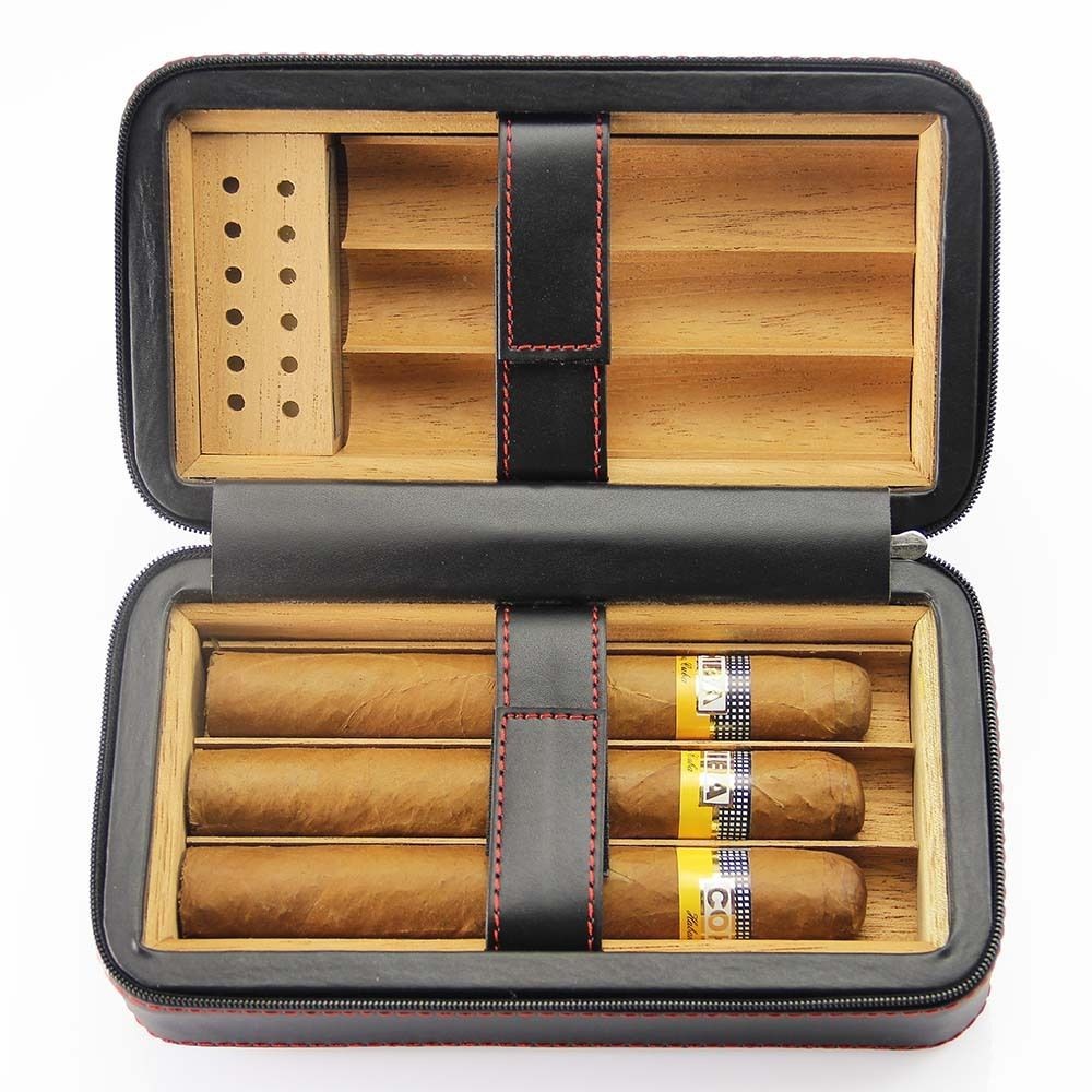 online shop china custom made Cigar PU leather box storage gift box 9