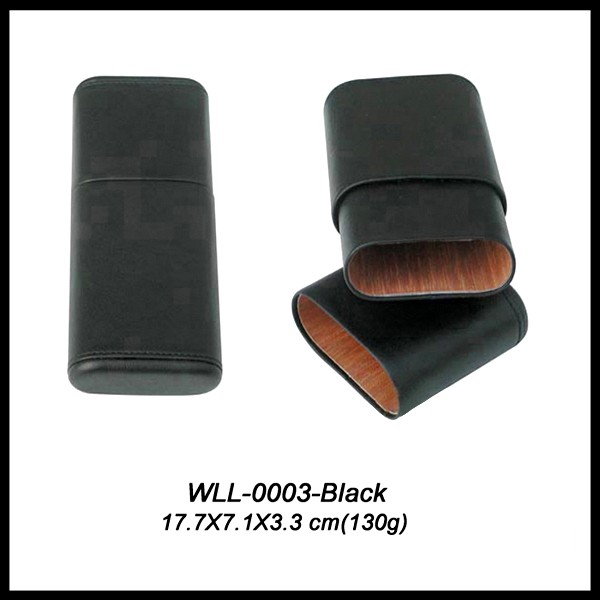 Wholesale Durable Cigar Leather Case with Cigar Accessories 3