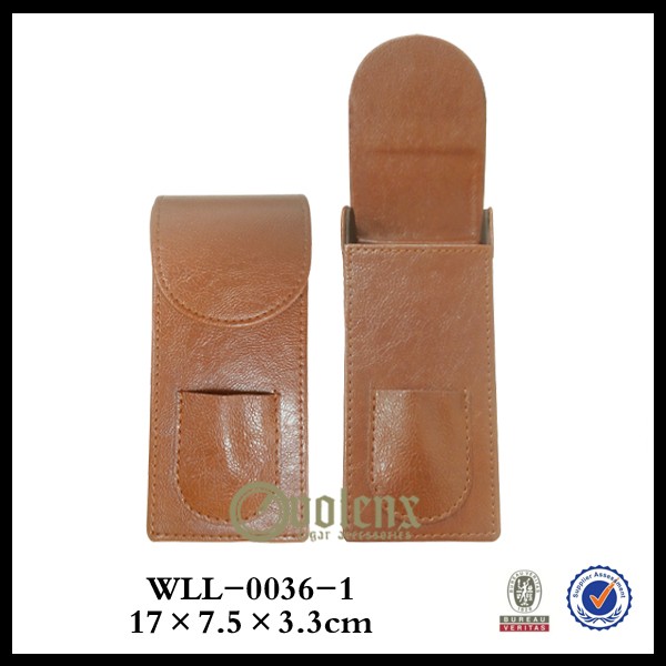  High Quality leather cigar travel case 13