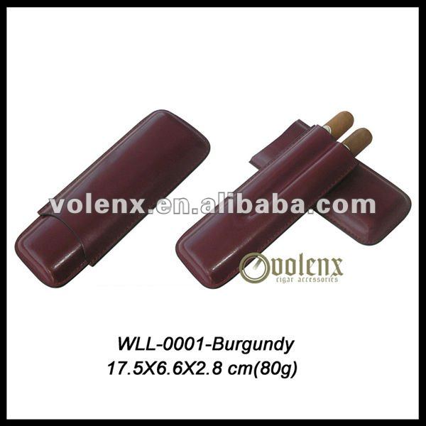 Italian leather Cigar Holder wll-0004 Details 5