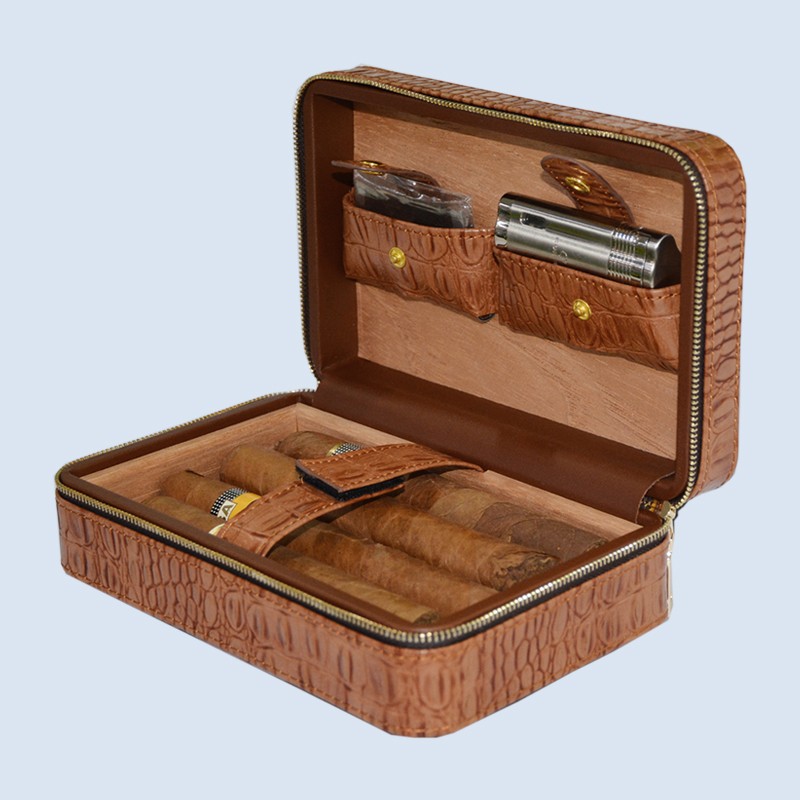  High Quality cigar humidor travel case 7