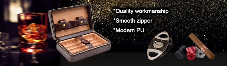  High Quality cigar case zipper