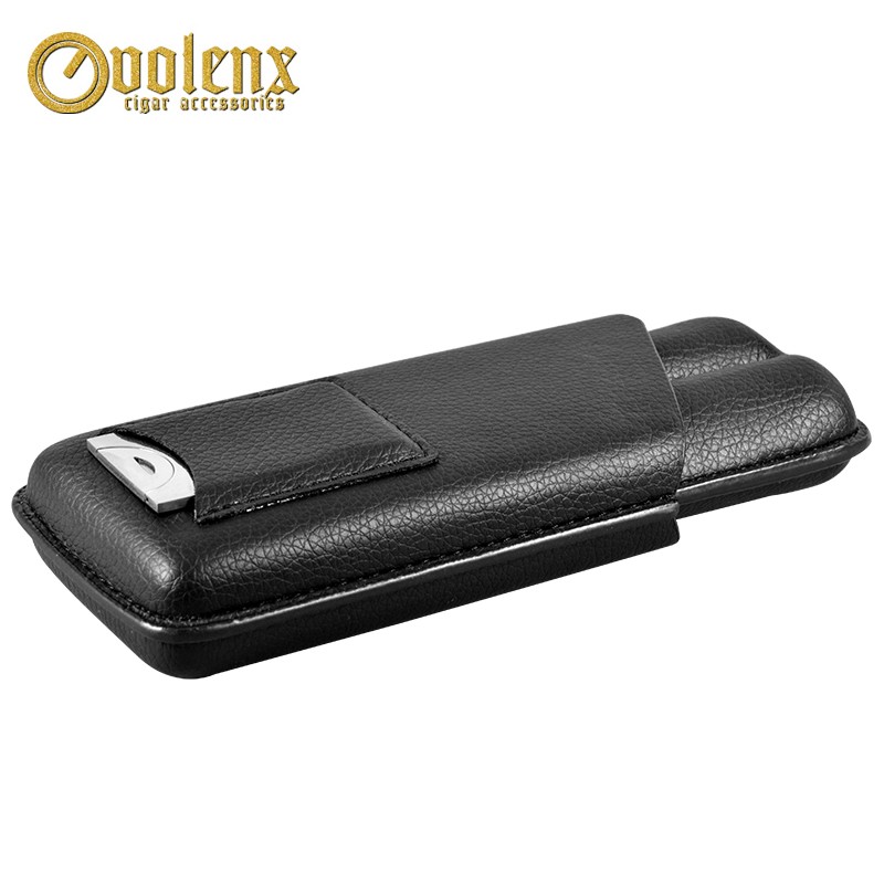 Leather Cigar Travel Case 13
