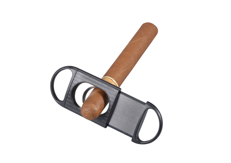 Wholesale Customized Smoking Accessories Pocket Knife SS Cigar Cutter Bottle Opener 11
