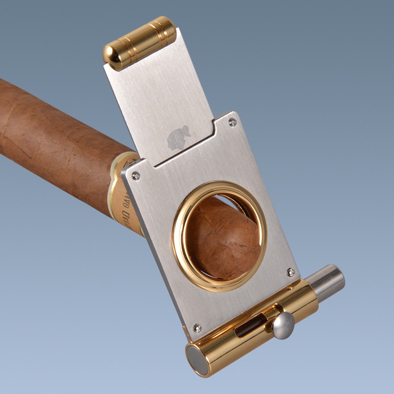 Cigar accessories custom logo cigar stainless steel cutter 8