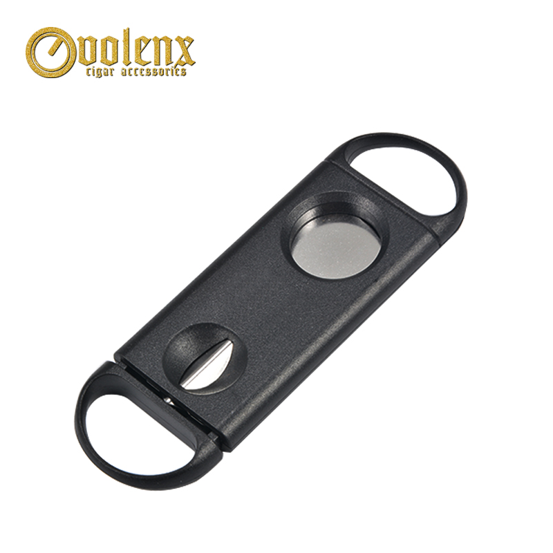 Wholesale customized plastic v cigar cutter for sale