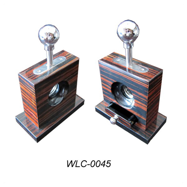 Custom Wooden Table Top Stainless Steel Cigar Cutter