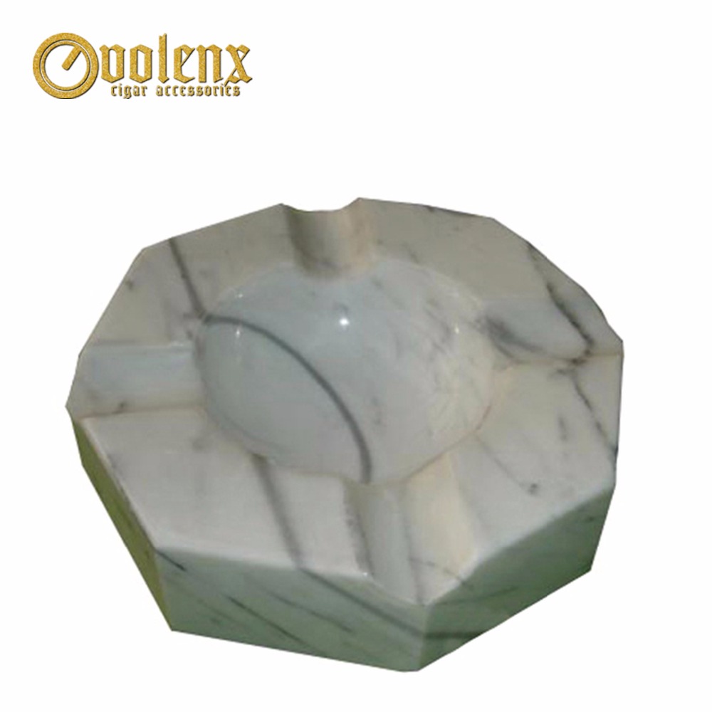 Custom new style Hexagon marble ash tray