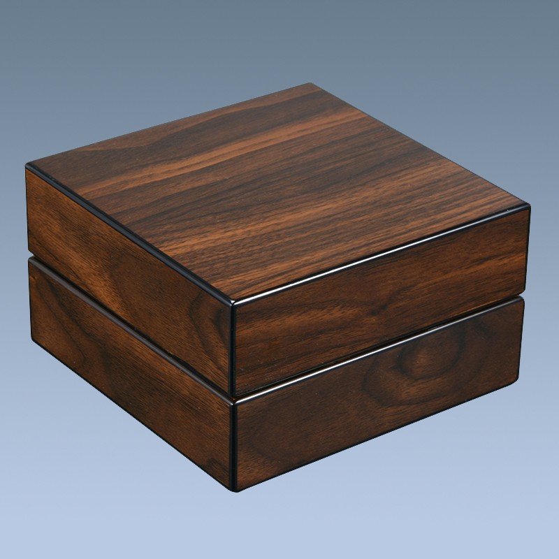 wooden ashtray WLA-0004-dark red Details 3