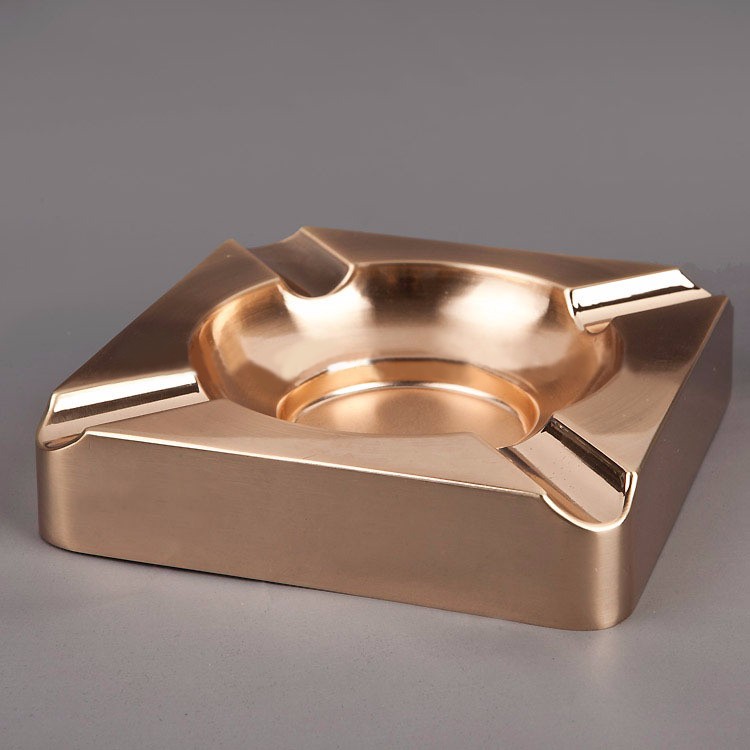 Different kinds stainless steel ashtray bin gloden stainless steel ashtray 3