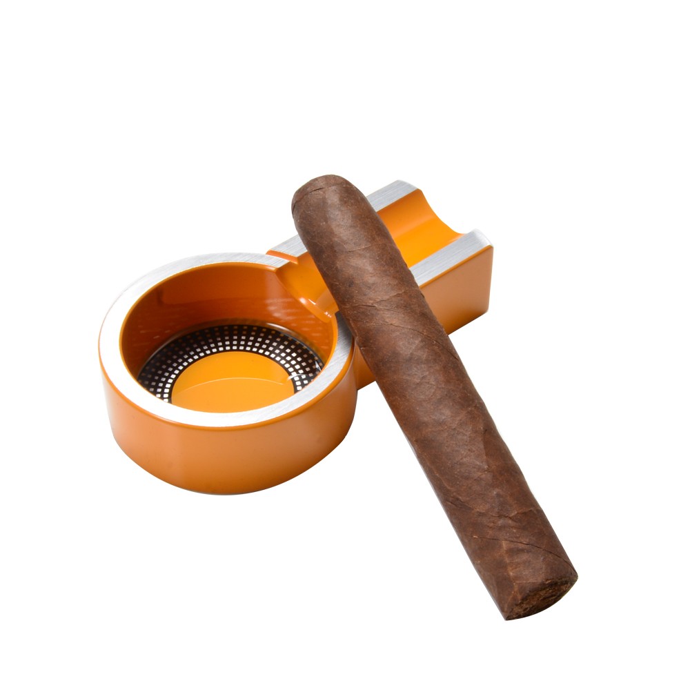 Portable cigar ashtray round cigar ashtrays Details 14
