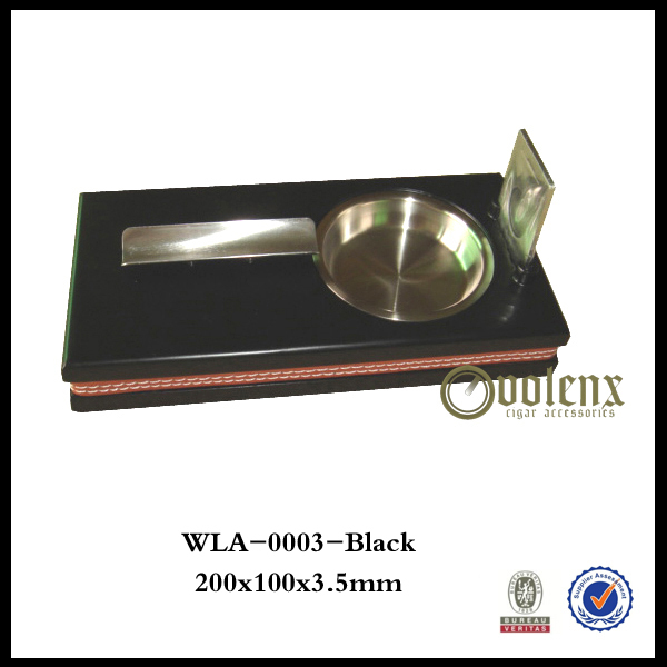 Wholesale luxury custom logo metal cigar ashtray 11