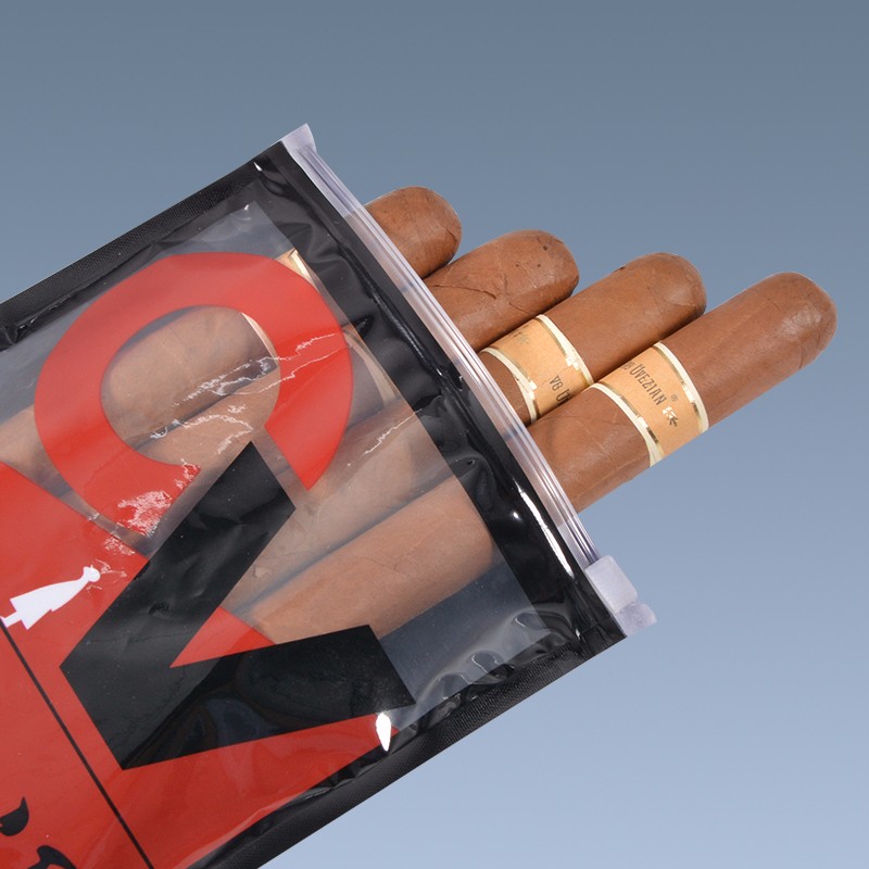 Custom Cigar Bag Humidor Ziplock Cigar Bag For Hot Sale 3