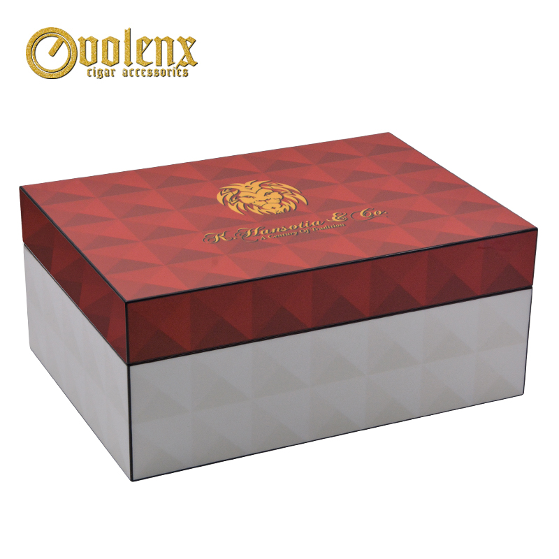  High Quality piano finished wood cigar box 3
