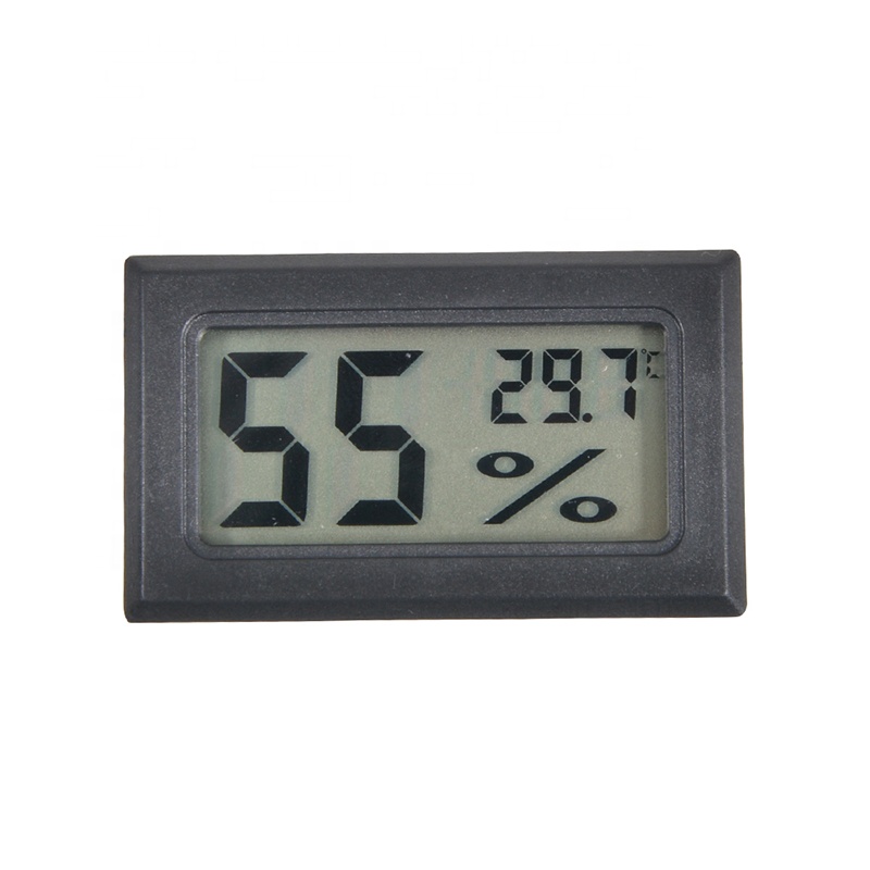 Wholesale Black Digital Cigar Hygrometer