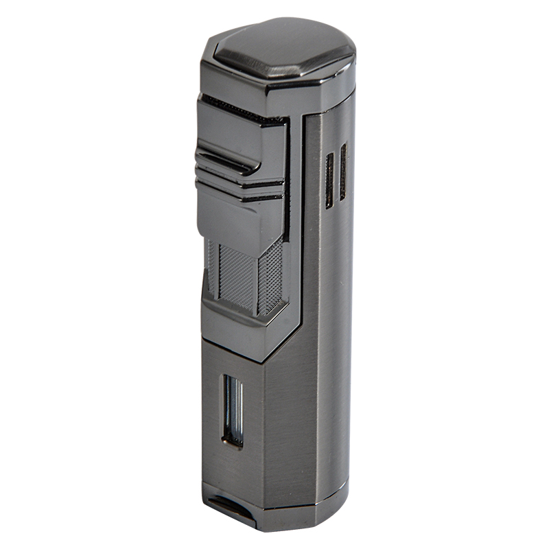 New Design silver High Quality Metal Cigar Lighter
