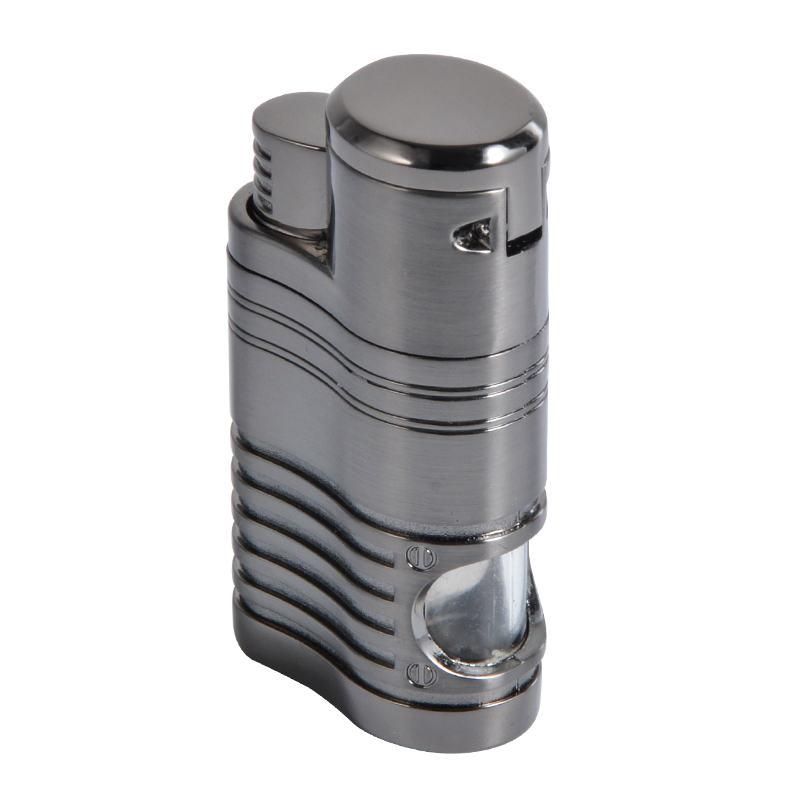 Customized Windproof 4 Torch Jet Flame Metal Cigar Lighter 2