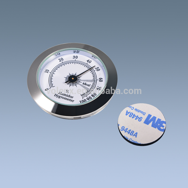 Thermometer Metal Humidor Hygrometer Thermometer Cigar Accessories