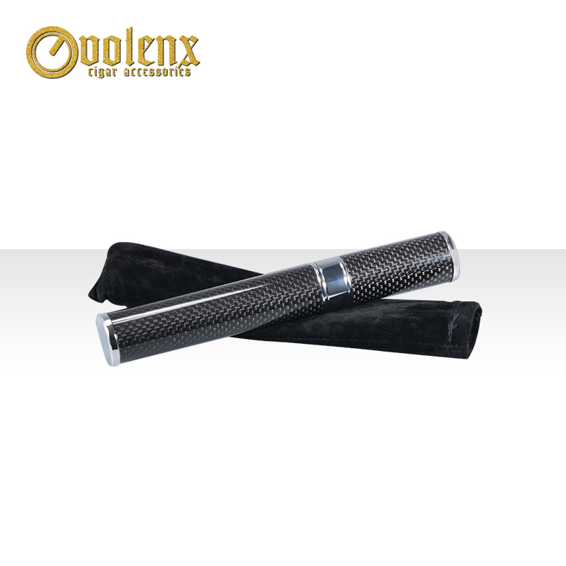 Hot Sale Clear Display Metal Cigar Tube with Cork and Round Bottom Wholesale 3