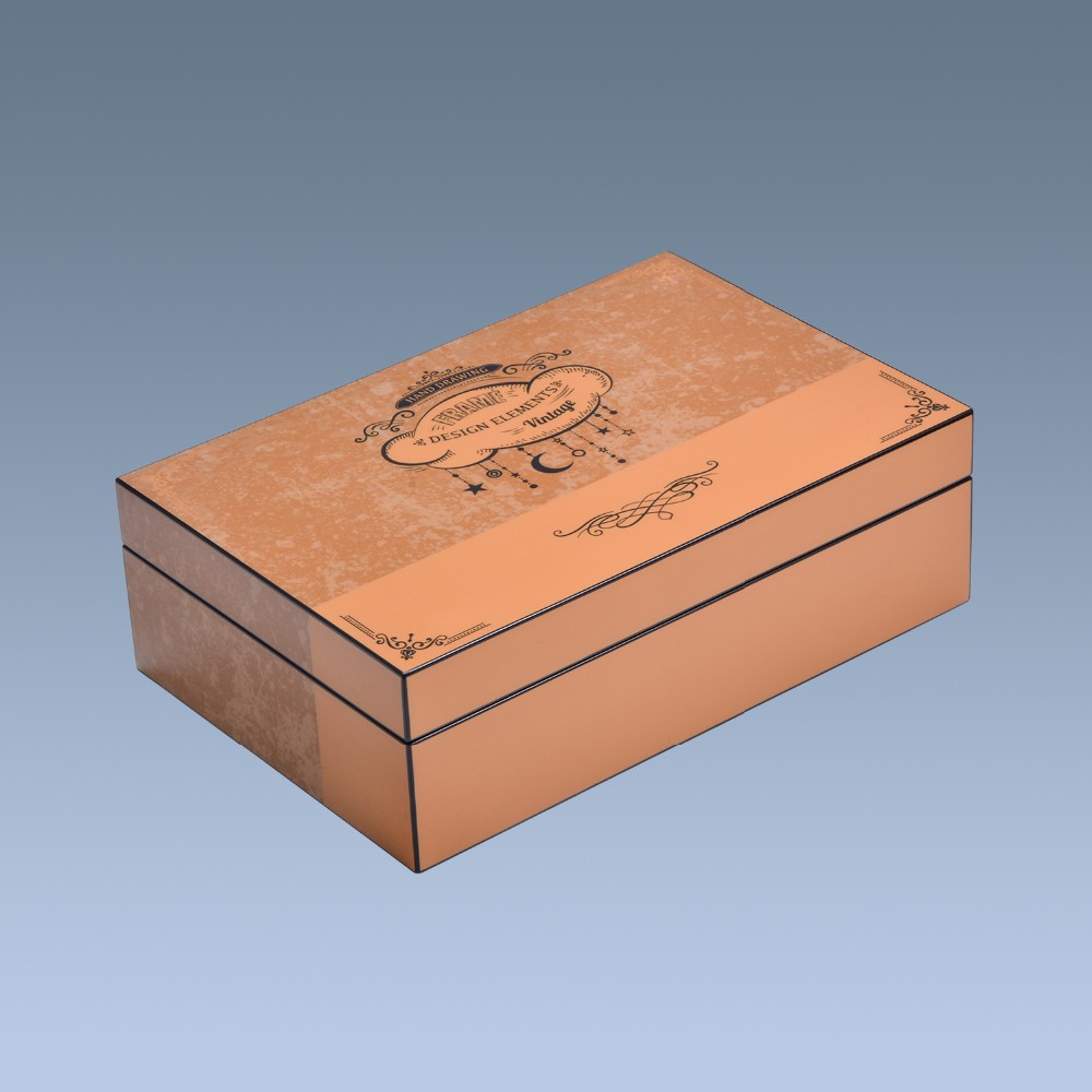 Ramadan gift cheap wooden jewelry box with drawer