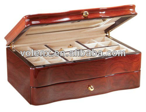 Wholesale Antique Large Vintage Wood Jewelry Boxes 7