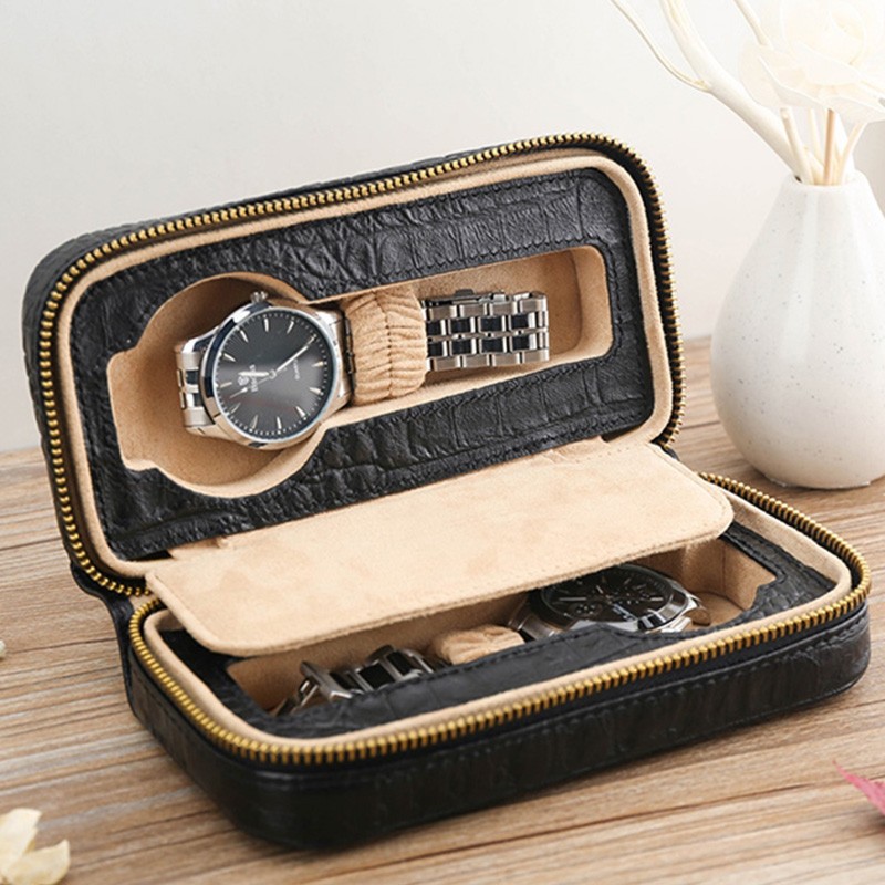 European style leather watch boxes for sale 21