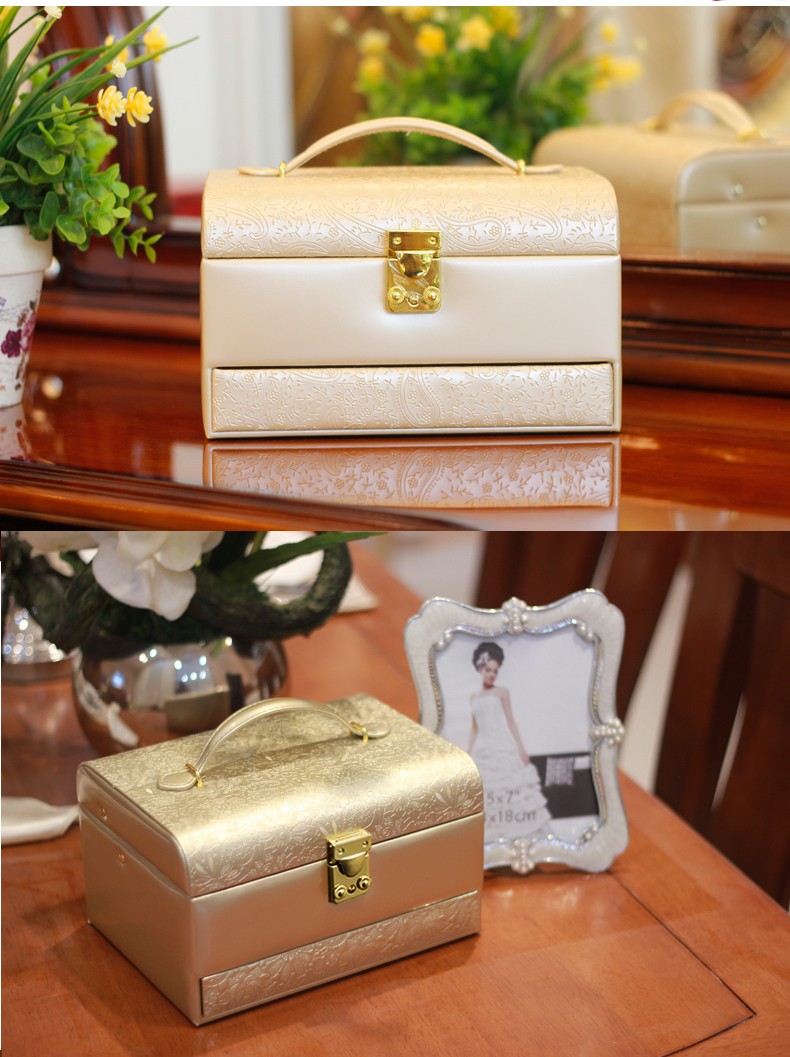  High Quality packaging leather boxes jewelry 15