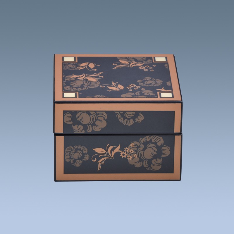 High quality wooden packaging  boxes with  artistic style jewelry boxes