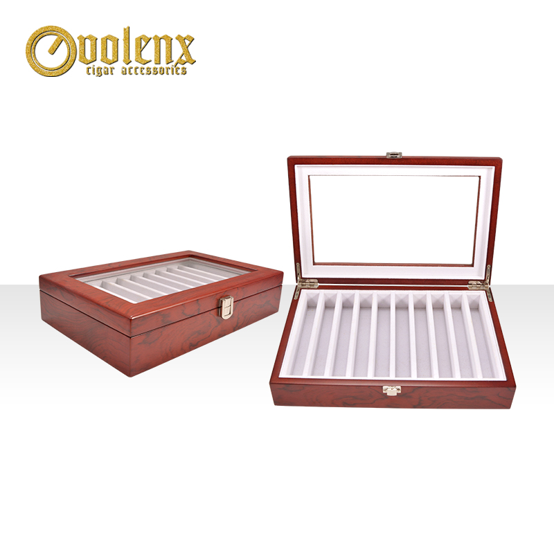 Promotional Gifts Luxury Cheap clear top wooden box