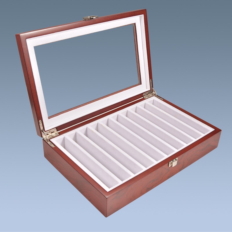 Promotional Gifts Luxury Cheap clear top wooden box 7