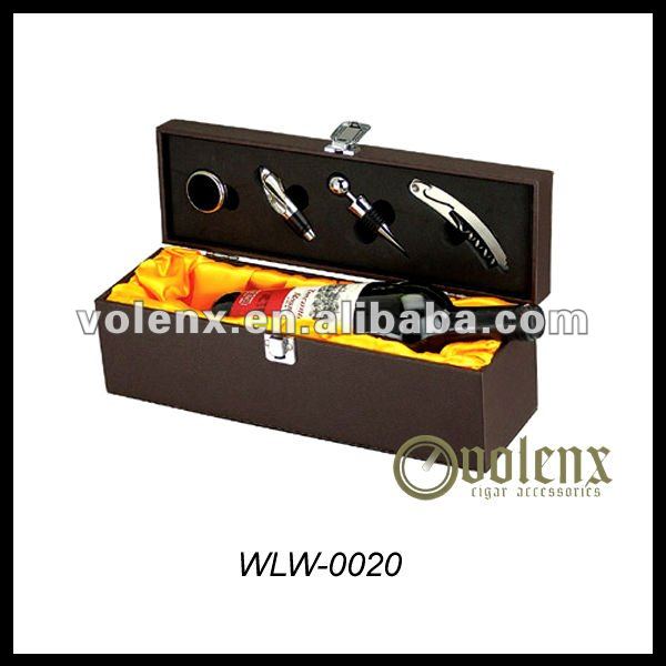 wooden wine gift/bottle box wine corkscrew wine opener 3