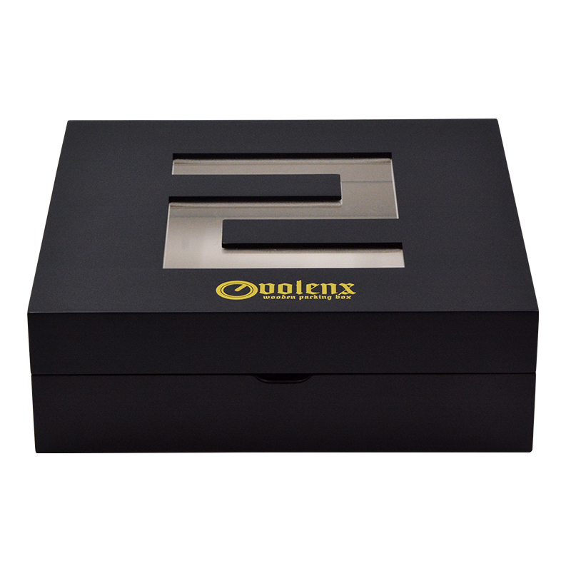Black high glossy small jewelry boxes packaging boxes for jewelry for girls
