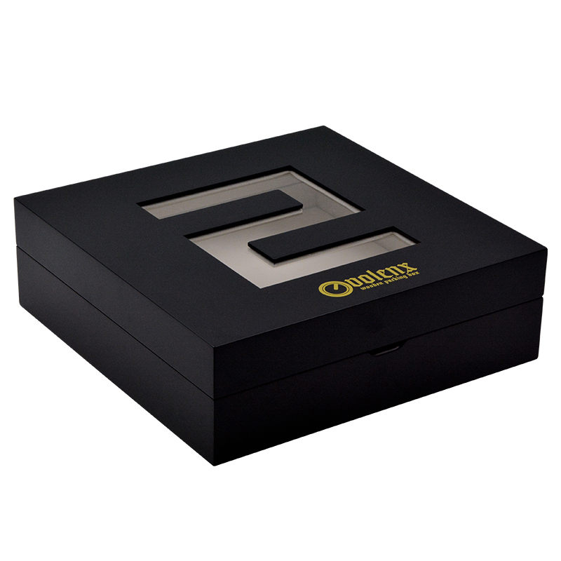 Black high glossy small jewelry boxes packaging boxes for jewelry for girls 3