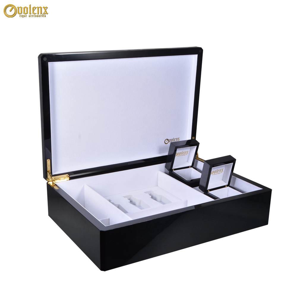Wholesale Luxury High Gloss Jewellery Packaging Box With Logo