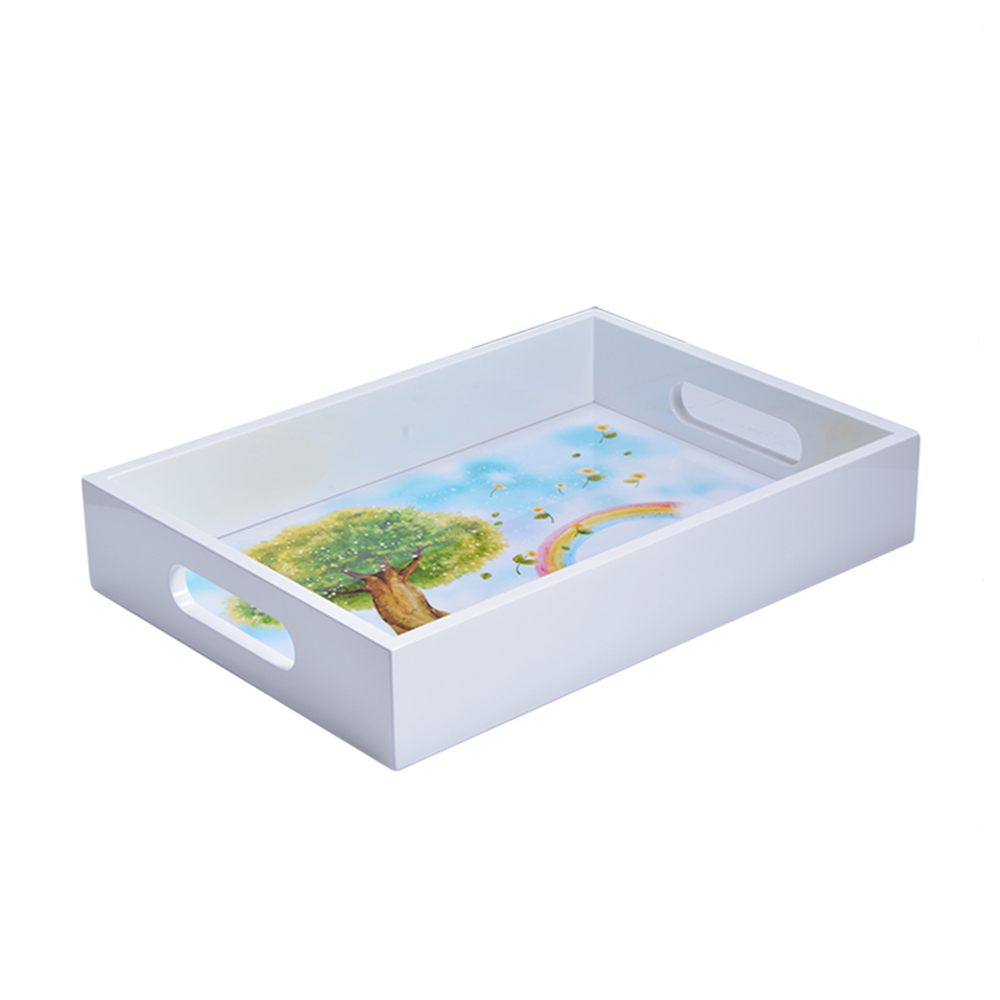 Wholesale Custom Cheap Storage Wooden Serving Tray
