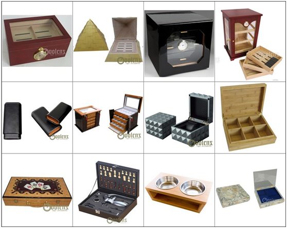 Custom personalized tea box wooden bamboo tea box drawer 12 compartments 21