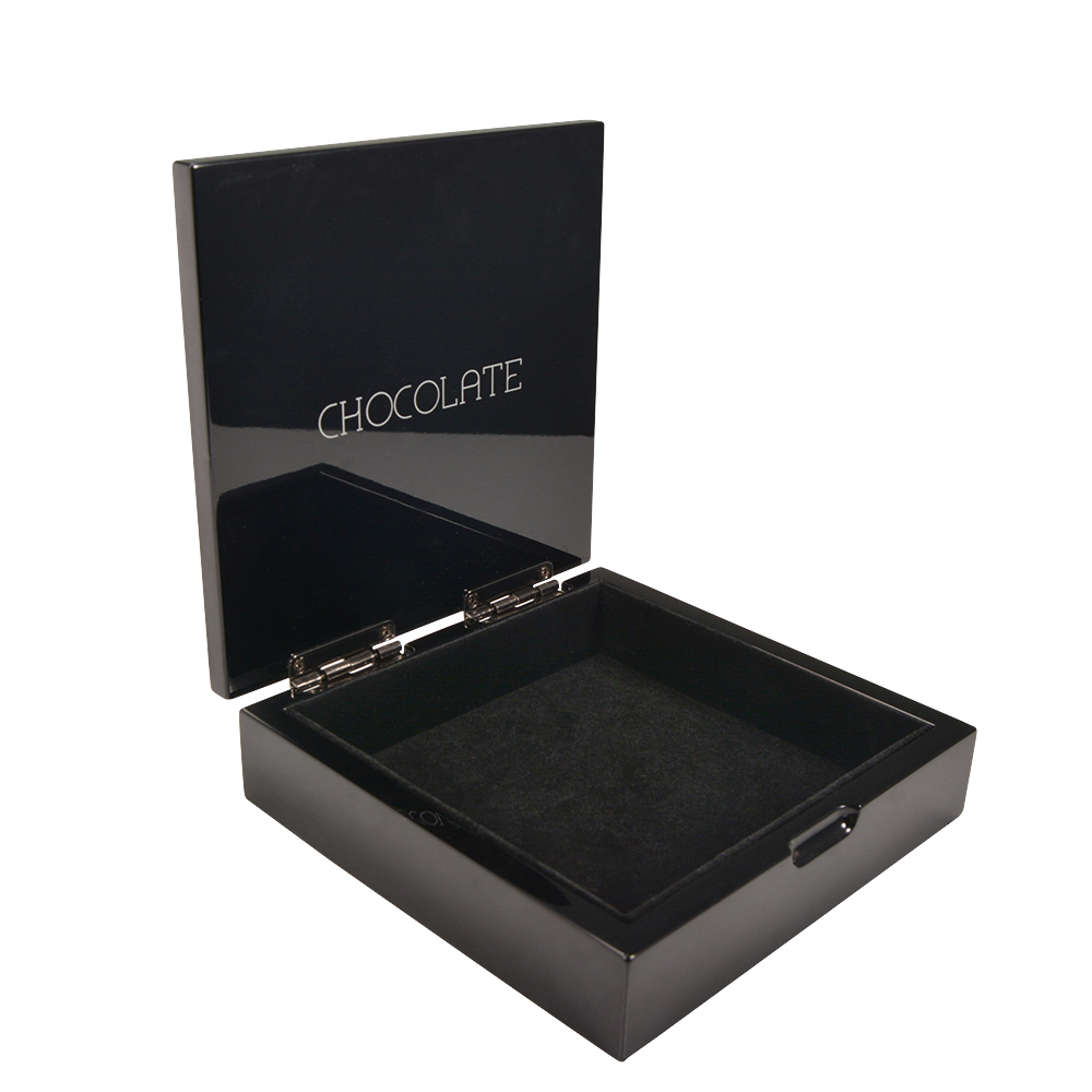 High quality luxury empty wooden chocolate gift box 3