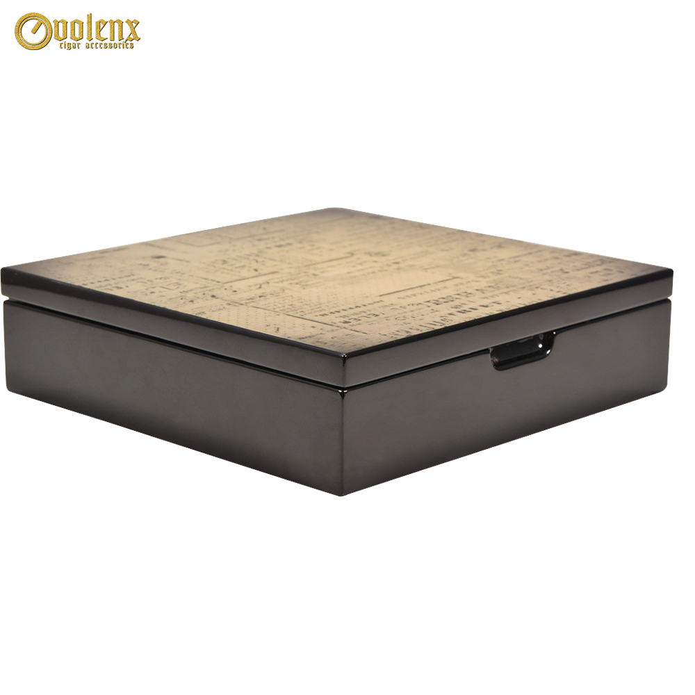High quality luxury empty wooden chocolate gift box