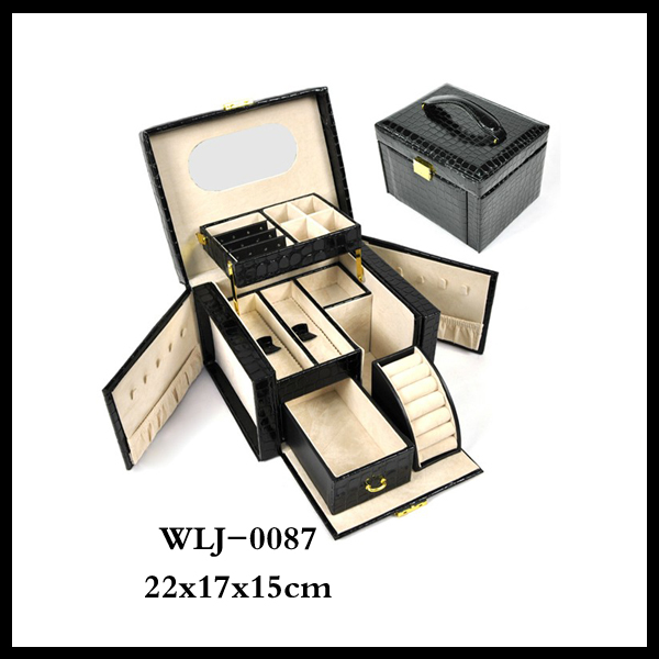  High Quality leather jewelry box 13