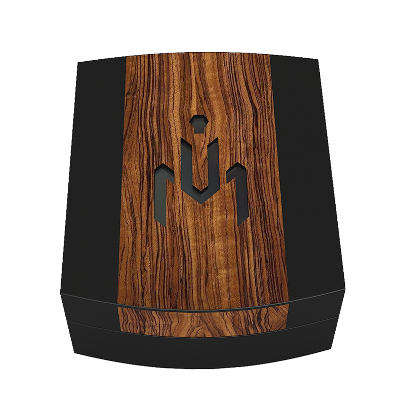 Custom dimension and logo 30ml bottle wooden perfume packaging box 4