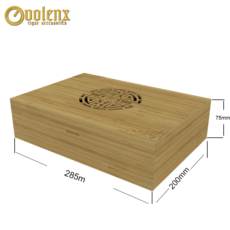 Customized logo and package bamboo 12 compartments antique square wooden tea box 8