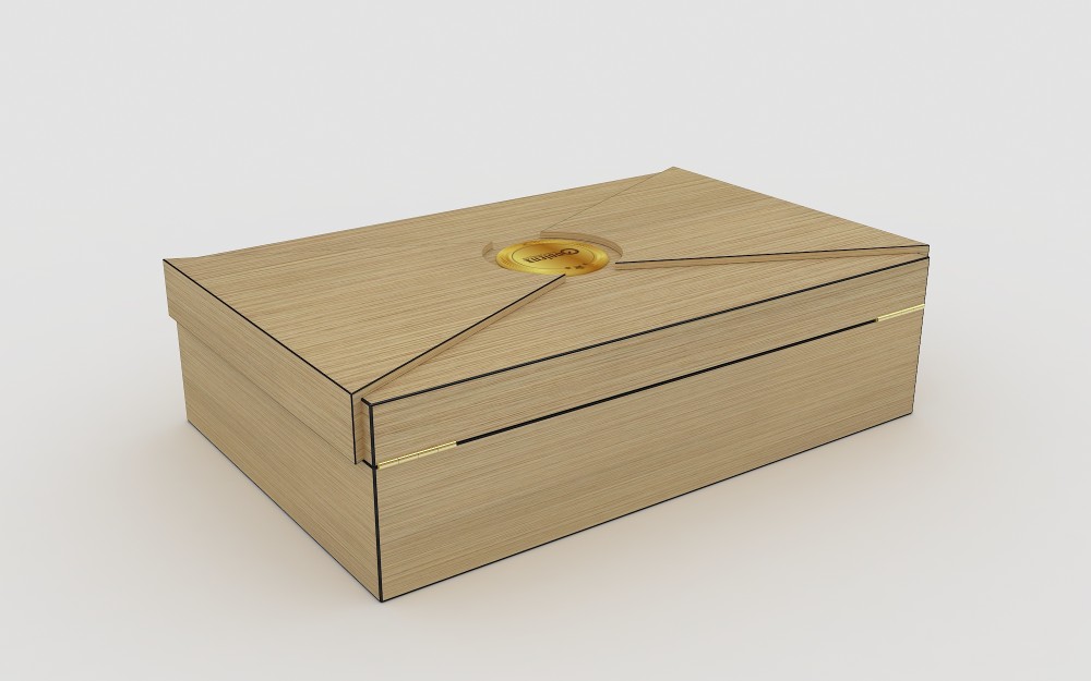 Unique Design Luxury Wooden Gift Perfume Packaging Box 5