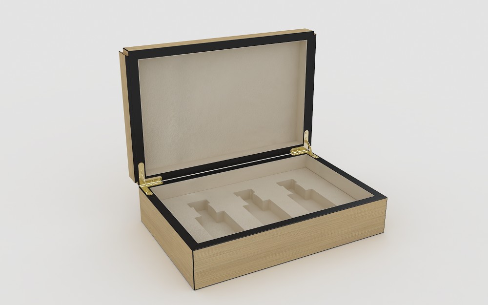 Unique Design Luxury Wooden Gift Perfume Packaging Box