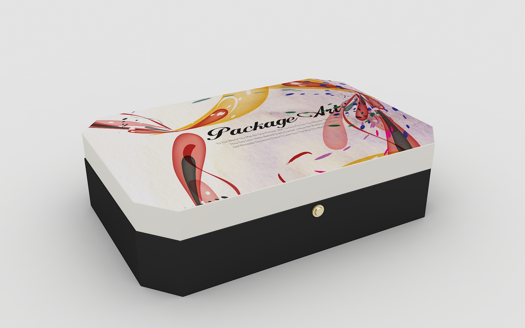 Custom Storage Wooden Photo Paper Luxury Gift Perfume Packaging Box