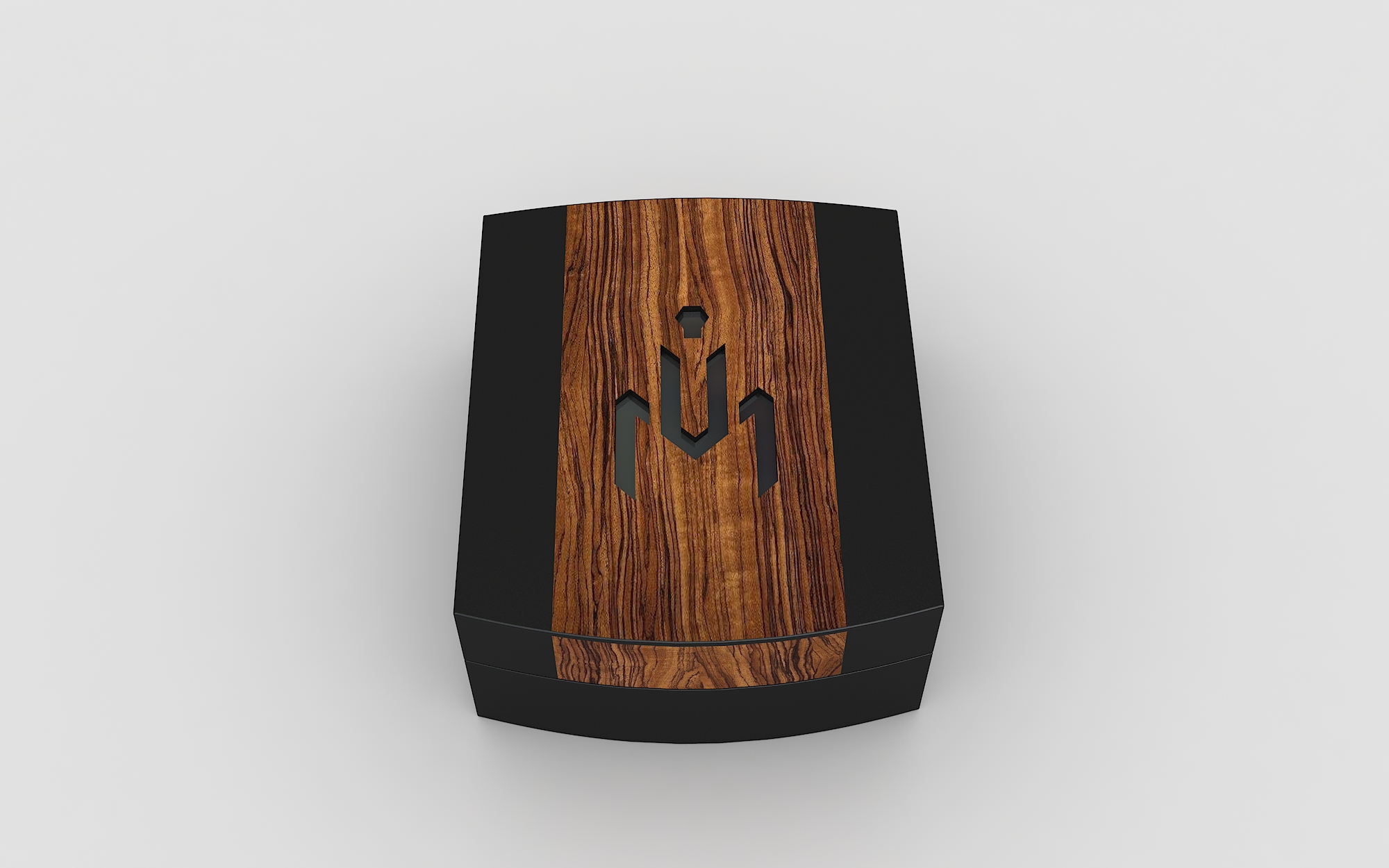 Custom Best Wooden High Gloss Display Single Perfume Packaging Box