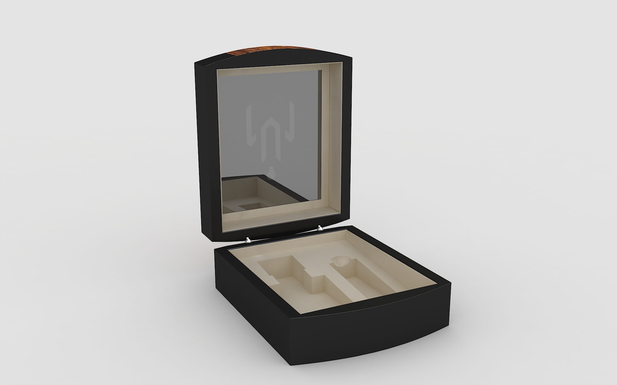 Custom Best Wooden High Gloss Display Single Perfume Packaging Box 5